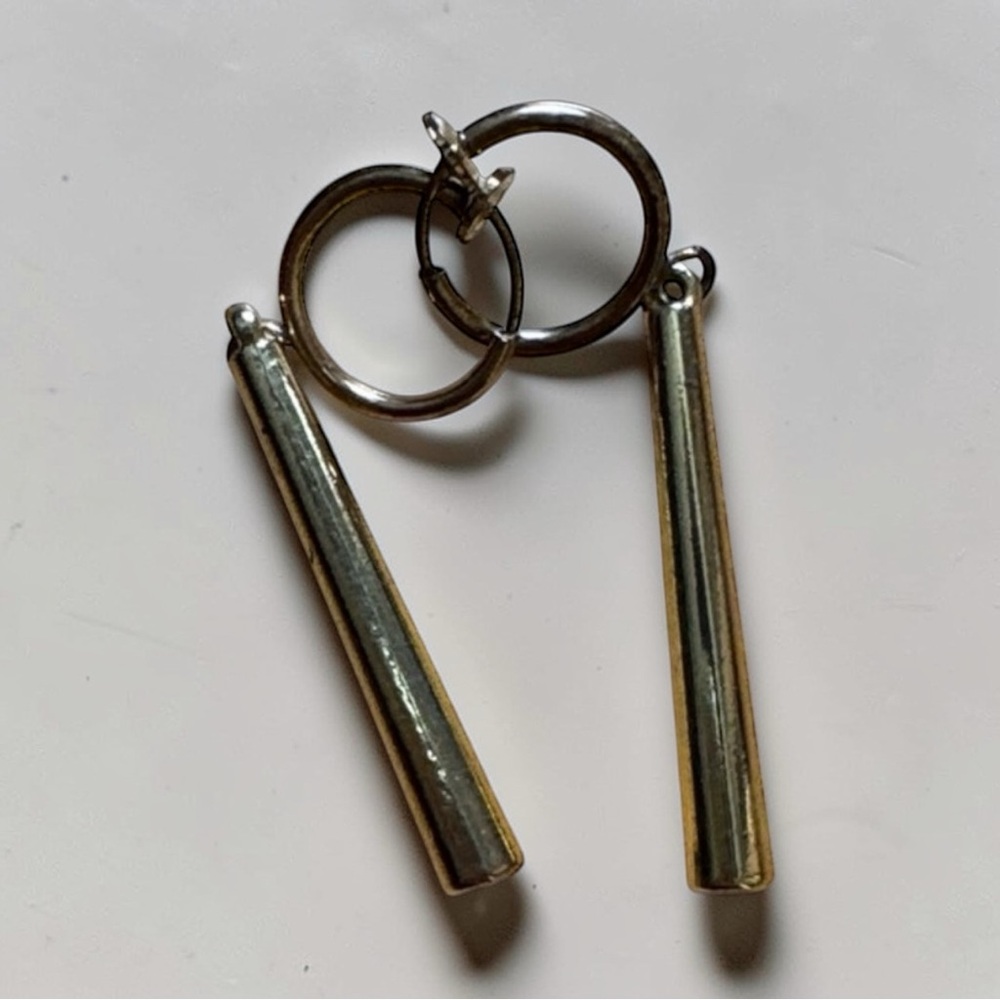 Elegant dangle Earrings, clip on’s